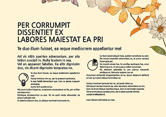 템플릿 꽃 내지 나뭇잎 사람없음 프레젠테이션 문서템플릿 서식 레이아웃 문서 제안서 이미지템플릿 AI파일 식물 잎 파일형식 벡터