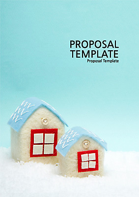 템플릿 표지 주택 사람없음 눈 프레젠테이션 문서템플릿 서식 레이아웃 문서 제안서 집모양 이미지템플릿 AI파일 자연요소 모양 날씨 건물 파일형식 벡터