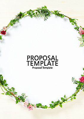 템플릿 표지 꽃 나뭇잎 사람없음 프레젠테이션 문서템플릿 서식 레이아웃 문서 제안서 이미지템플릿 AI파일 식물 잎 파일형식 벡터