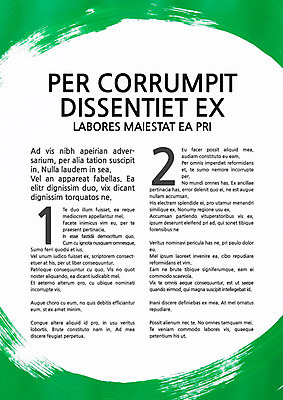 템플릿 내지 붓터치 사람없음 물감 프레젠테이션 문서템플릿 서식 레이아웃 문서 제안서 이미지템플릿 AI파일 미술도구 파일형식 벡터