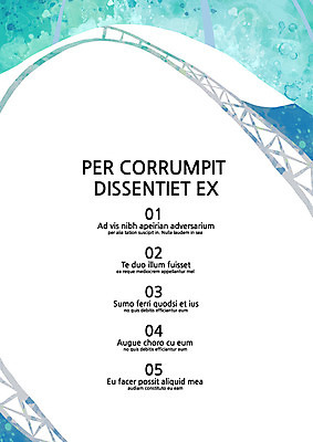 템플릿 내지 곡선 수채화 사람없음 프레젠테이션 문서템플릿 서식 레이아웃 문서 제안서 목차 이미지템플릿 AI파일 선 파일형식 벡터