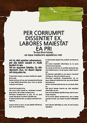 템플릿 내지 종이 사람없음 나뭇결 프레젠테이션 문서템플릿 서식 레이아웃 문서 테이프 제안서 나무판자 이미지템플릿 AI파일 문구용품 목재 파일형식 벡터