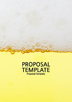 템플릿 표지 사람없음 거품 프레젠테이션 문서템플릿 서식 레이아웃 문서 제안서 맥주거품 이미지템플릿 AI파일 맥주 파일형식 벡터