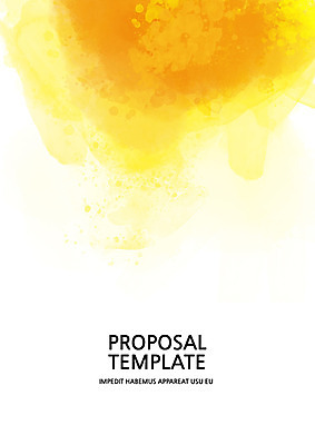 템플릿 표지 사람없음 물감 프레젠테이션 문서템플릿 서식 레이아웃 문서 번짐 제안서 이미지템플릿 AI파일 미술도구 파일형식 벡터 효과