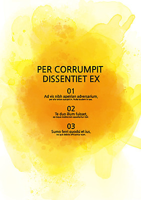 템플릿 내지 사람없음 물감 프레젠테이션 문서템플릿 서식 레이아웃 문서 번짐 제안서 목차 이미지템플릿 AI파일 미술도구 파일형식 벡터 효과