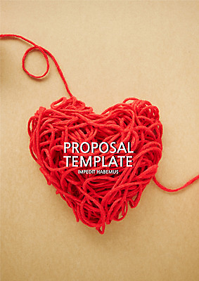 템플릿 표지 사람없음 하트 털실 프레젠테이션 문서템플릿 서식 레이아웃 문서 제안서 이미지템플릿 AI파일 모양 실 파일형식 벡터