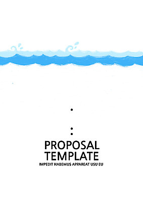 템플릿 표지 물결 파도 사람없음 프레젠테이션 문서템플릿 서식 레이아웃 문서 제안서 물결무늬 이미지템플릿 AI파일 바다 무늬 파일형식 벡터