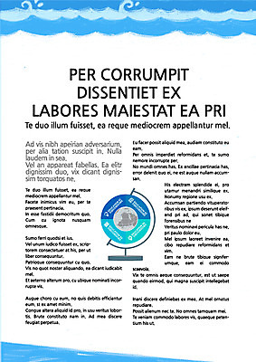 템플릿 내지 물결 파도 사람없음 프레젠테이션 문서템플릿 서식 레이아웃 문서 제안서 물결무늬 이미지템플릿 AI파일 바다 무늬 파일형식 벡터