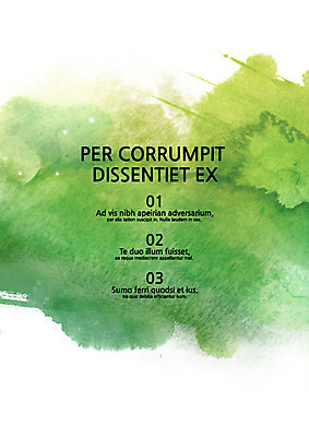 템플릿 내지 사람없음 물감 프레젠테이션 문서템플릿 서식 레이아웃 문서 번짐 제안서 목차 이미지템플릿 AI파일 미술도구 파일형식 벡터 효과