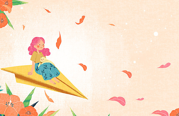 PSD 여자 꽃잎 일러스트 상상 상상일러스트 한명 소녀 고양이 봄 비행 종이비행기 낙화 소녀만 소녀한명만 국내일러스트 1 계절 꽃 어린이 포유류 사람 반려동물 종이접기 여자만 여자한명만 어린이만 파일형식