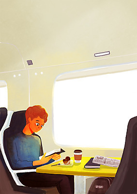 PSD 남자 여유 커피 일러스트 창문 휴식 실내 한명 성인 책 독서 기차 신문 종이컵 힐링 객실 머핀 기차여행 소확행 국내일러스트 1 감정 음료 빵 육상교통 여행 컨셉 대중교통 사람 내부 간행물 컵 뉴스 일회용 신조어 파일형식