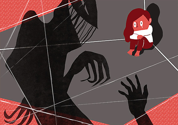 PSD 여자 캠페인 일러스트 그림자 한명 성인 무서움 악마 불안 눈물 공포 성범죄 성희롱 프레임일러스트 미투운동 국내일러스트 1 감정 프레임 사람 범죄 사회이슈 파일형식