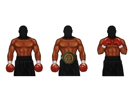 PSD 직업 남자 일러스트 운동선수 성인 세명 세트 권투 권투글러브 권투선수 챔피언벨트 얼굴없음 국내일러스트 스포츠 사람 격투기 글러브 챔피언 파일형식