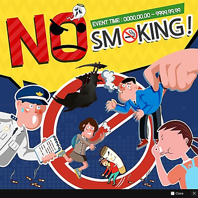 PSD 템플릿 학생 여자 남자 어린이 웹템플릿 담배 팝업 이벤트팝업 웹팝업 이벤트 여러명 성인 공익캠페인 경찰 유령 금연 금연구역 저승사자 이미지템플릿 직업 캠페인 다수 사람 사회이슈 제한구역 파일형식