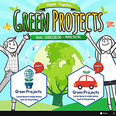 PSD 템플릿 여자 남자 화분 웹템플릿 자동차 조류 팝업 이벤트팝업 웹팝업 이벤트 두명 새싹 자연보호 그린캠페인 공익캠페인 지구모양 이미지템플릿 모양 식물 동물 지구 육상교통 캠페인 자연 사람 보호 파일형식