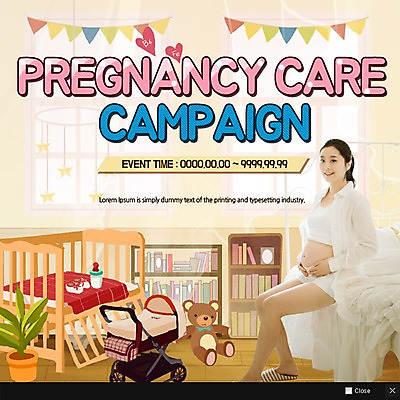 PSD 템플릿 여자 웹템플릿 책장 팝업 이벤트팝업 웹팝업 한명 이벤트 성인 임산부 임신 곰인형 한국인 침대 공익캠페인 유모차 아기침대 이미지템플릿 1 인형 캠페인 가구 사람 동양인 아기용품 파일형식
