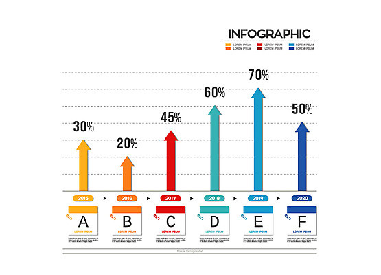 화살표 일러스트 통계 수치 그래프 사람없음 자료 인포그래픽 보고서 상승 제안서 연혁 분석자료 타임라인 통계그래프 통계자료 국내일러스트 AI파일 컨셉 분석 파일형식 벡터