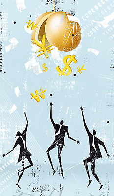 PSD 남자 종이 일러스트 비즈니스 그림자 정장 성인 세명 경제 달러 비즈니스맨 원화 화폐기호 엔 박 박터트리기 국내일러스트 기호 옷 돈 사람 직장인 화폐 파일형식