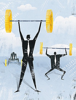 PSD 구름 남자 일러스트 비즈니스 그림자 정장 성인 세명 경제 달러 비즈니스맨 역기 국내일러스트 자연요소 옷 돈 사람 직장인 파일형식