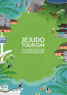 여자 남자 포스터 바다 일러스트 산 한옥 비행기 초가집 사람 여러명 해변 관광지 제주도 여행객 탑 바위 말_동물 돌하르방 국내여행 선박 국내일러스트 AI파일 한국전통 건축물 여행 다수 고건축 수상교통 포유류 항공교통 대중교통 한국 돌_바위 파일형식 벡터