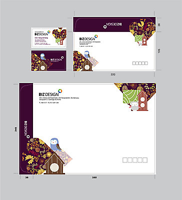 식물 템플릿 꽃 두마리 명함 조류 명함템플릿 봉투 서류봉투 편지봉투 사람없음 세트 갈색 둥지 패키지 봉투템플릿 스페이드 우편봉투 비즈디자인 봉투디자인 이미지템플릿 AI파일 동물 컬러 2 편지 우편물 파일형식 벡터