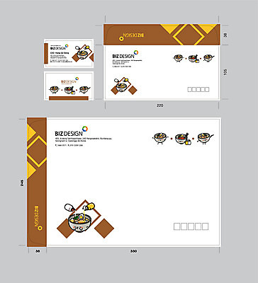 템플릿 한식 음식 명함 명함템플릿 봉투 서류봉투 편지봉투 의인화 사람없음 세트 갈색 소스 냉면 패키지 봉투템플릿 우편봉투 비즈디자인 봉투디자인 이미지템플릿 AI파일 컬러 여름음식 양념 편지 우편물 파일형식 벡터