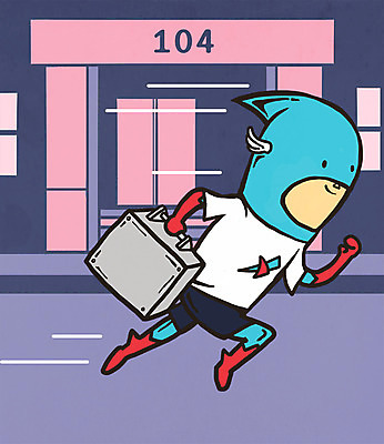 PSD 직업 남자 일러스트 아파트 한명 성인 달리기 배달원 속도 영웅 배달원가방 슈퍼히어로 초능력 퀵 국내일러스트 1 모션 주택 사람 배송 퀵서비스 파일형식