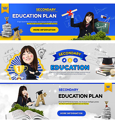 PSD 템플릿 학생 배너 여자 교육 교복 웹템플릿 학사모 졸업 청소년 이벤트 책 세명 한국인 졸업장 트로피 이벤트배너 웹배너 여자만 이미지템플릿 모자_잡화 옷 사람 동양인 상_우승 파일형식