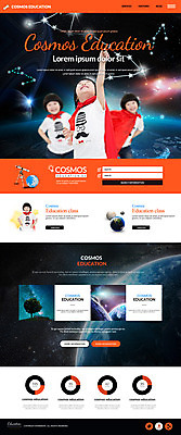 PSD 템플릿 교육 남자 어린이 웹템플릿 사이트템플릿 여러명 홈페이지 우주 홈페이지시안 별자리 한국인 천문학 빨간망토 랜딩페이지 남자만 이미지템플릿 다수 사람 동양인 망토 파일형식