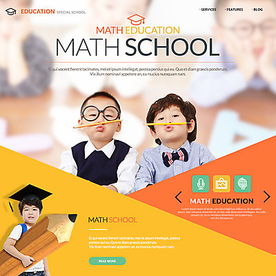 PSD 템플릿 교육 남자 어린이 웹템플릿 학사모 이벤트페이지 이벤트 세명 연필 한국인 수학 수학교육 어린이만 이미지템플릿 모자_잡화 졸업 교과목 학용품 사람 동양인 필기구 페이지 파일형식