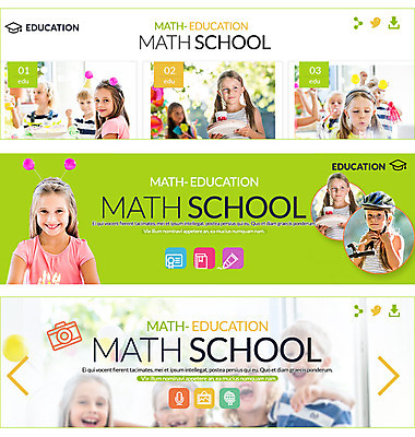 PSD 서양인 템플릿 배너 여자 교육 남자 어린이 웹템플릿 이벤트 여러명 수학 생일파티 수학교육 이벤트배너 웹배너 어린이만 이미지템플릿 외국인 다수 교과목 사람 생일 파일형식