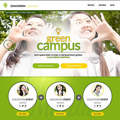 PSD 템플릿 학생 여자 교육 웹템플릿 청소년 이벤트페이지 이벤트 여러명 외침 한국인 야외수업 여자만 이미지템플릿 다수 수업 사람 동양인 소리 페이지 파일형식