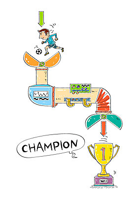 남자 화살표 말풍선 일러스트 축구공 축구선수 한명 성인 기계 우승 트로피 파이프 챔피언 국내일러스트 AI파일 1 공 축구용품 운동선수 사람 축구 최고 상_우승 파일형식 벡터