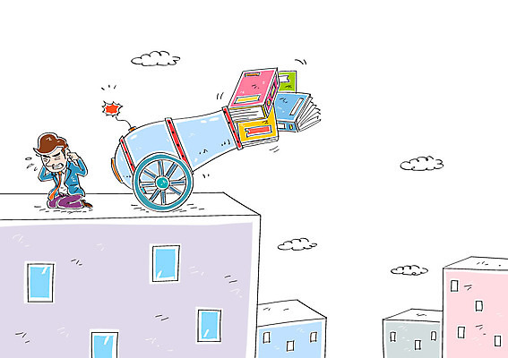 구름 남자 일러스트 비즈니스 한명 빌딩 성인 책 귀막기 대포 국내일러스트 AI파일 자연요소 1 무기 사람 손짓 건물 파일형식 벡터