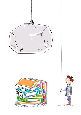 남자 줄 일러스트 한명 성인 돌_바위 비즈니스맨 문서 파일 국내일러스트 AI파일 1 비즈니스 사람 직장인 파일형식 벡터