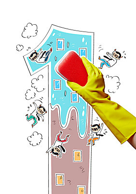 편집이미지 1 남자 합성일러스트 빌딩 여러명 성인 바이러스 떨어짐 청소 합성 고무장갑 스펀지 이미지편집 AI파일 장갑 다수 컨셉 사람 건물 고무 파일형식 벡터