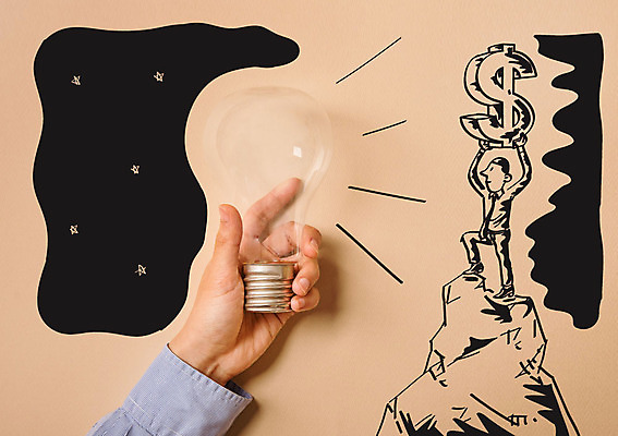 편집이미지 남자 비즈니스 전구 포토일러 아이디어 합성일러스트 한명 손짓 성인 신체부위 경제 달러 합성 팔 이미지편집 AI파일 1 컨셉 돈 모션 사람 파일형식 벡터