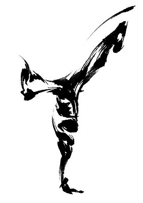 PSD 스포츠 일러스트 캘리그라피 사람모양 수묵화 한명 사람 성인 운동 춤 비보이 국내일러스트 모양 1 문화예술 건강 미술 파일형식