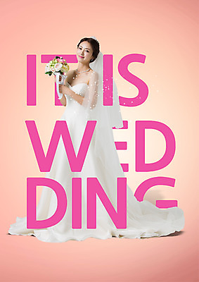 전신 PSD 편집이미지 영어 여자 신부 부케 웨딩드레스 결혼 한명 서기 들기 성인 30대 한국인 이미지편집 문자 1 드레스 꽃다발 모션 사람 동양인 이벤트 장년 파일형식