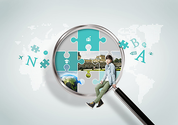 전신 PSD 편집이미지 알파벳 남자 지구 대학생 세계지도 돋보기 한명 앉기 20대 성인 옆모습 한국인 퍼즐 대학교 대학교육 어학연수 이미지편집 1 학생 영어 교육 뷰포인트 지도 학교 모션 사람 동양인 청년 세계 유학 파일형식