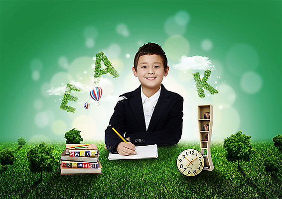 PSD 나무 편집이미지 알파벳 남자 초등학생 시계 책장 초등교육 영어교육 한명 미소 잔디 상반신 앞모습 책 연필 쌓기 블록 기록 잡기 일본인 이미지편집 외국인 식물 1 학생 영어 교육 뷰포인트 가구 모션 학용품 표정 사람 동양인 필기구 파일형식