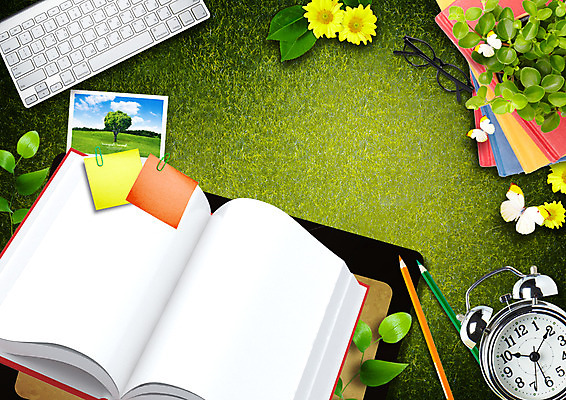 PSD 편집이미지 안경 나비 나뭇잎 색연필 사람없음 책 자명종 키보드 포스트잇 클립 이미지편집 잡화 시계 곤충 잎 학용품 알람 메모지 파일형식