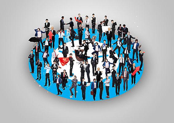 전신 PSD 외국인 백인 편집이미지 남자 40대 서기 정장 여러명 20대 성인 30대 한국인 비즈니스맨 60대 이미지편집 서양인 옷 노년 중년 다수 비즈니스 모션 사람 동양인 인종 청년 장년 직장인 파일형식