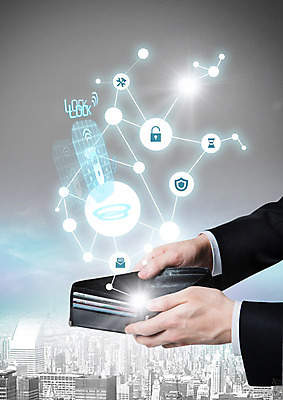 PSD 편집이미지 손 한명 안전 정장 신체부위 양손 도시 오픈 지갑 보안 홀로그램 이미지편집 1 옷 사람 파일형식