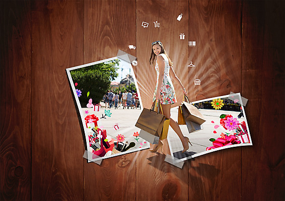 전신 PSD 서양인 편집이미지 여자 꽃 거리 한명 들기 20대 성인 목재 선물상자 쇼핑 쇼핑백 걷기 붓 군중 테이프 기념사진 이미지편집 외국인 나무 식물 1 가방 재료 모션 문구용품 선물 사람 청년 상자 파일형식