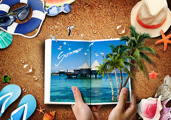 PSD 편집이미지 모자 손 바다 여행 갈매기 조개 불가사리 신체부위 책 여름 선글라스 야자수 소라 쪼리 물안경 휴양지 이미지편집 나무 잡화 계절 안경 조류 어패류 극피동물 사람 장소 샌들 수영용품 파일형식