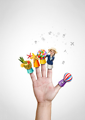 PSD 백인 편집이미지 손 여자 여행 과일 불가사리 한손 20대 성인 두명 신체부위 열기구 5 풍선 손가락인형 이미지편집 서양인 인형 항공교통 극피동물 사람 청년 숫자 파일형식