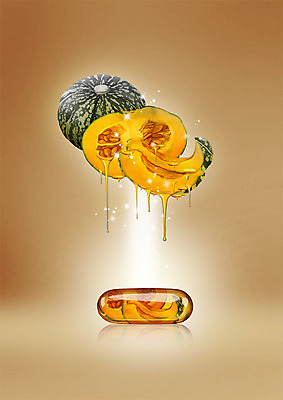 PSD 편집이미지 음식 채소 사람없음 알약 액체 즙 단호박 이미지편집 호박 약 파일형식