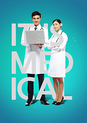 전신 PSD 서양인 외국인 편집이미지 영어 여자 남자 의학 서기 들기 20대 성인 두명 앞모습 노트북 팔짱 의사 이미지편집 문자 뷰포인트 모션 사람 인종 청년 전자제품 의료진 파일형식