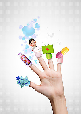 PSD 외국인 편집이미지 손 여자 한손 병원 20대 성인 두명 신체부위 알약 의사 구급상자 약병 5 손가락인형 이미지편집 인형 의학 사람 인종 청년 숫자 약 의료진 의료용품 병_담는 파일형식